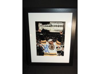 Signed Framed Boston Bruins Milan Lucic NHL Photo