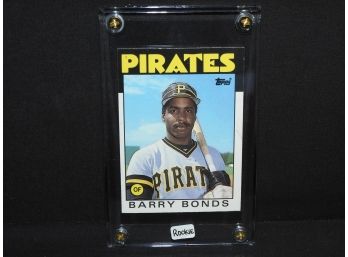 1986 Topps Barry Bonds ROOKIE Baseball Card