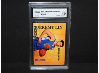 Graded Gem Mint 10 Jeremy Lin ROOKIE Basketball Card