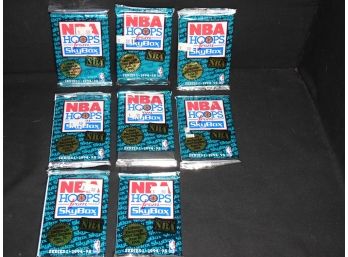 8 NBA Hoops 1994 Unopened Basketball Packs
