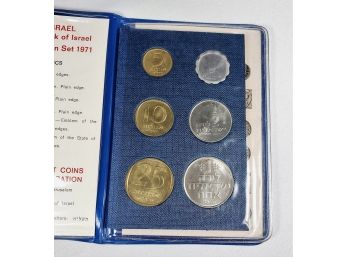 1971 Coins Of Israel Set