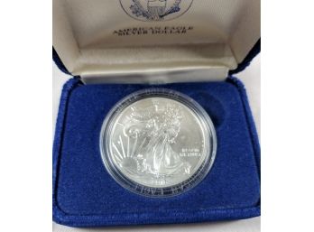 2016 Silver Eagle In Mint Case 1 Oz .999 Silver