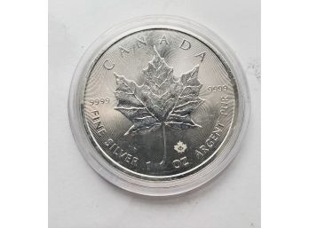 2017 .999 Silver Canadian Maple Leaf