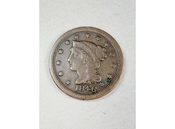 1846 Large Cent (175 Years New)