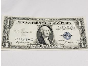 1935 Series F $1 Silver Certificate Special (no In God We Trust)