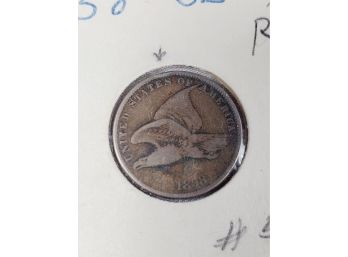 1858 Flying Eagle Cent (rare Three Year Issue)