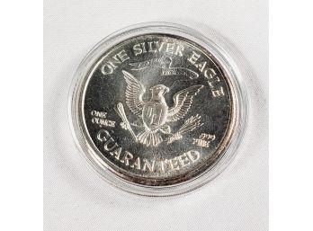 1973 Washington  1 Oz .999 Silver  Round In Cased