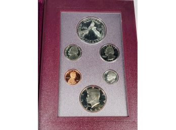 1988 United States Mint Prestige Proof Set Olympic Coin With Original Box