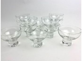 Set Of Twelve Stemless Coupes