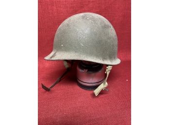 Authentic World War II Combat Helmet