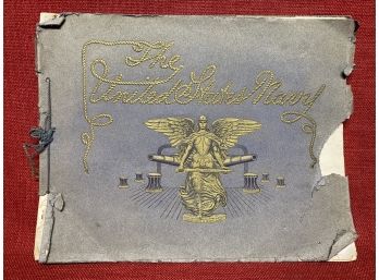Early US Navy Loose Bound Book Teddy Roosevelts President