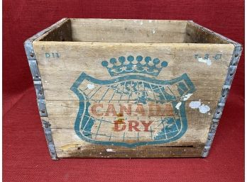 Canada Dry Soda Crate  Barn Find