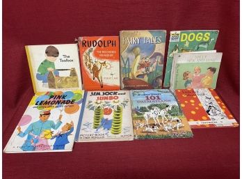 Vintage Selection Of Childrens Books