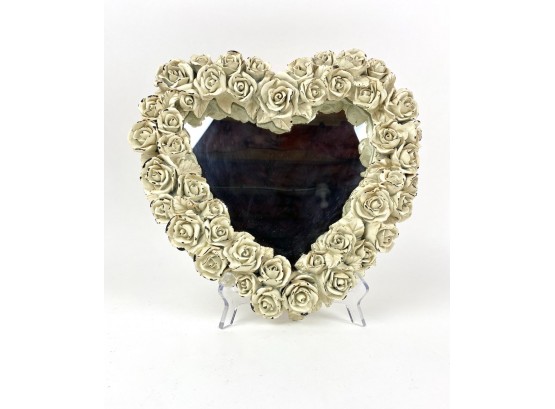 Hand Made Decoline Heart Shaped Wall Mirror