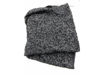 Beautiful Black Speckled Mid Century Wool -