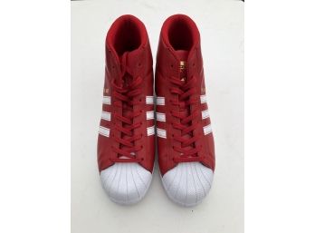 Red Adidas Mens 11.5 Sneakers - Never Used