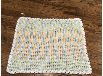 Hand Knitted Baby Afghan