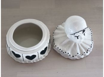 Pirrot Doll Ceramic Dish