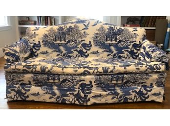 Down Feather Couch - Beautiful Chinese Love Story Pattern