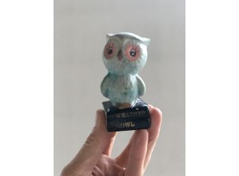 Vintage Owl Figurine - Super Cute