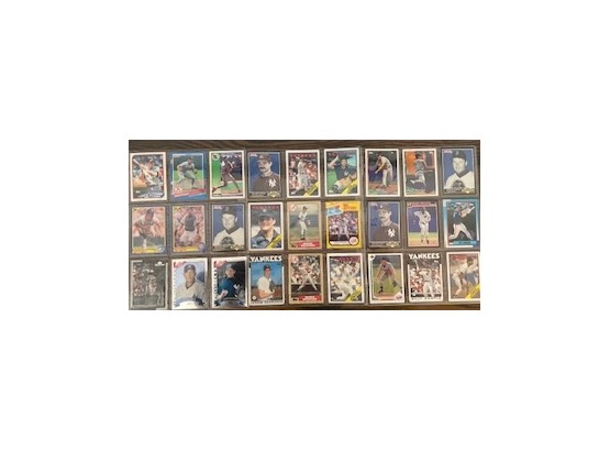 Score - Topps - Upper Deck - Miscellaneous Assortment Baseball Cards - See Photos
