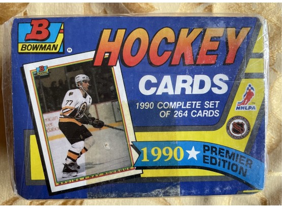Bowman Premier Edition - 1990 Hockey Cards. Complete Set Of 264 Cards. New In Box