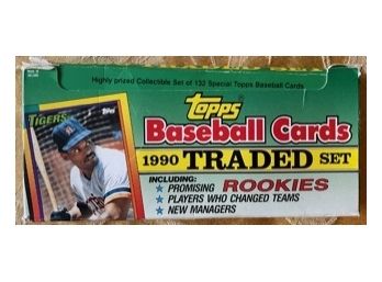 Topps Baseball Cards~ 1990 Traded Set ~
