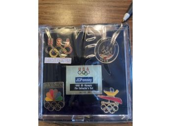1992 JC Penney US Olympic Pin Collector Set