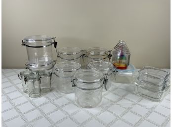 Assorted Storage Jars