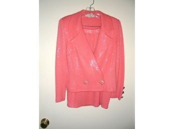 St John By Marie Gray 2-piece Suit (jacket And Skirt) Size 12