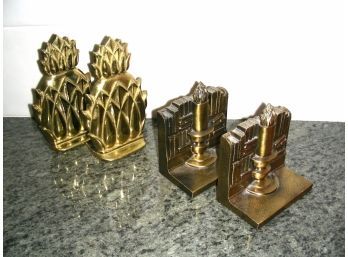 Two Pair - Brass Bookends