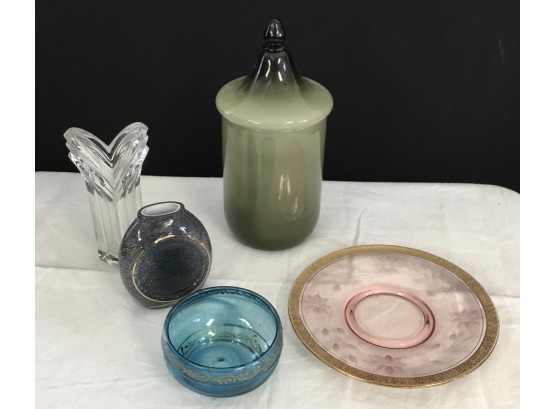 Vintage And Contemporary Glass Lot
