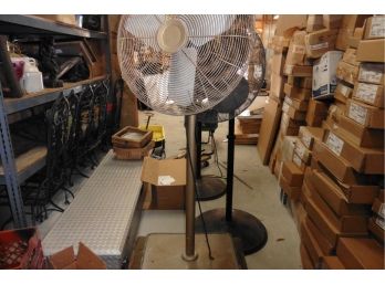 Warehouse Large Fan Vintage Powerful And Working
