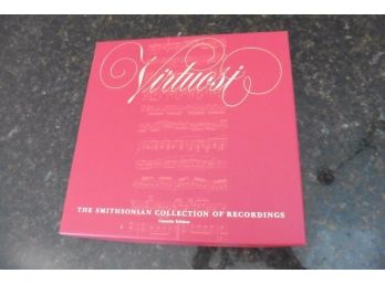 Lot Of Two (2) Virtuosi The Smithsonian Collection Of Recordings Complete 5 Cassette Sets