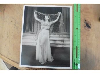 Vintage June Knight Photo Broadway Jubilee Imperial Theatre Culver Pictures Inc Signed