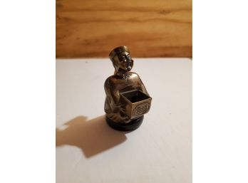 Small Metal Chinese Figurine