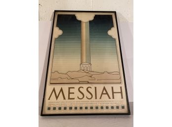 Rare Movie Pacific Film Archive Poster Messiah 1978 Framed