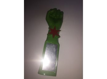 Great Revolutionary Brewing Tap Handle Green  Fist With Star