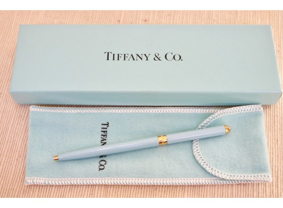 Tiffany & Co Blue Tiffany Purse Pen