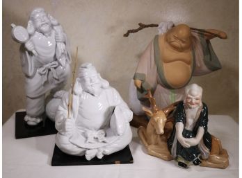 Collection Of Asian Porcelain Figures