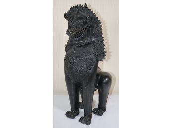Solid Brass Painted Asian-style Foo Dog