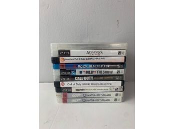 Mixed Lot Of 10 PS3 Games