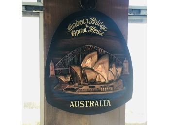Australia Harbor Bridge Souvenir Hanging Plaque