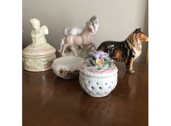 Assorted Ceramic Figures