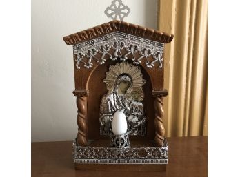 Vintage Lighted Religious Piece