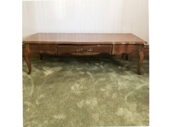 Long Solid Wood Coffee Table