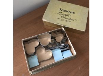 Vintage Cookie Cutters And Teaspoons