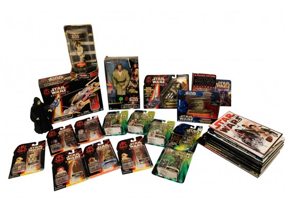 Star Wars Figures & Toys, Pamphlets, New Items  In Packaging