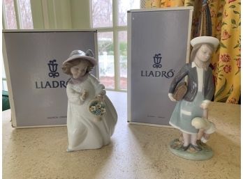 LLadro 4 Figurine Grouping W Authentic LLadro Boxes