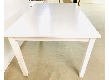 White Childrens Work Table
